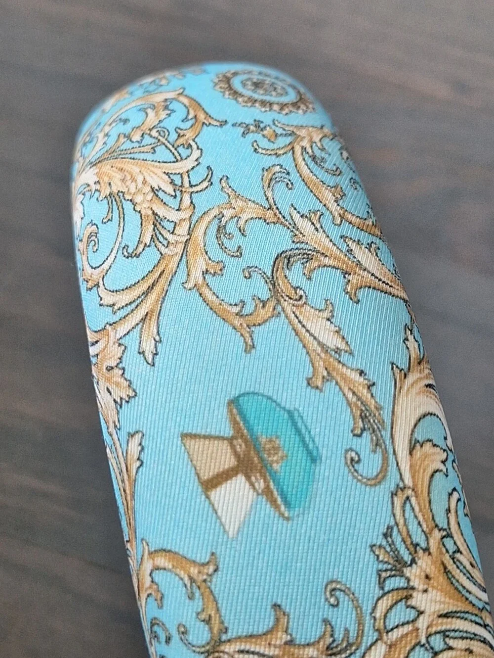 Versace Dylan Turquoise Blue Headband